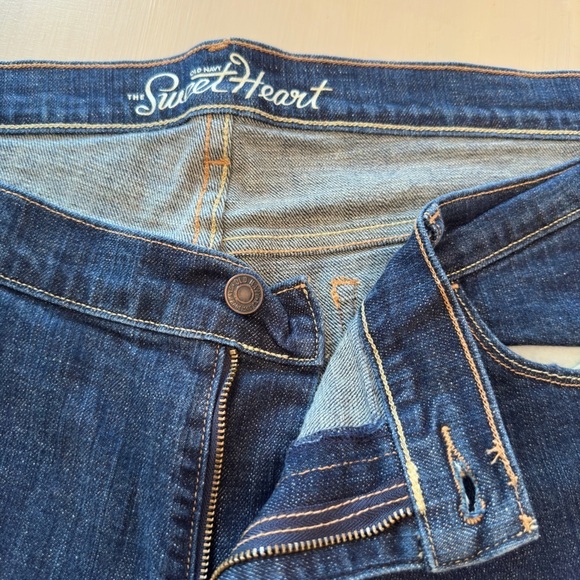 Old Navy The SweetHeart Jeans Size 18R - EUC - Dark Wash - Picture 3 of 6